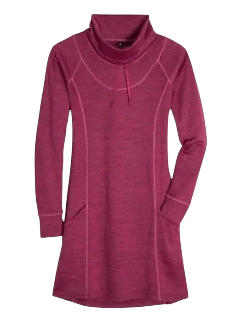 KÜHL Women's Léa Dress Raspberry Mulberry Heathered Size XS